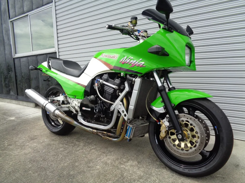 Yamaha Drag Star 400 Classic 1998, lime / white, фото 4
