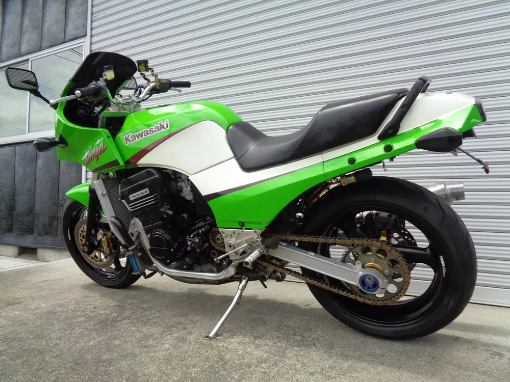 Yamaha Drag Star 400 Classic 1998, lime / white, фото 7