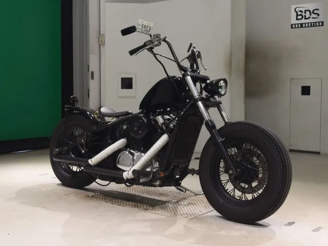 Kawasaki Vulcan 400 Classic 1996, чёрный, фото 3