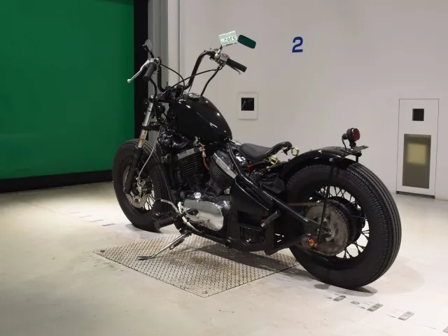 Kawasaki Vulcan 400 Classic 1996, чёрный, фото 6