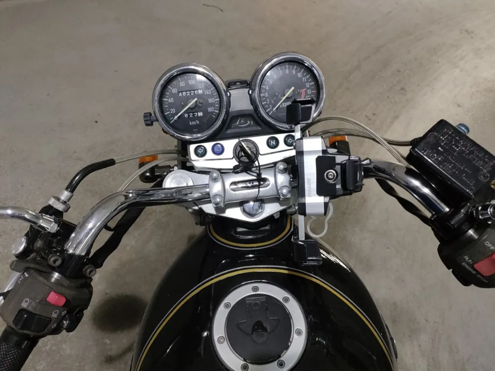Kawasaki Zephyr 400 2004, чёрный, фото 5
