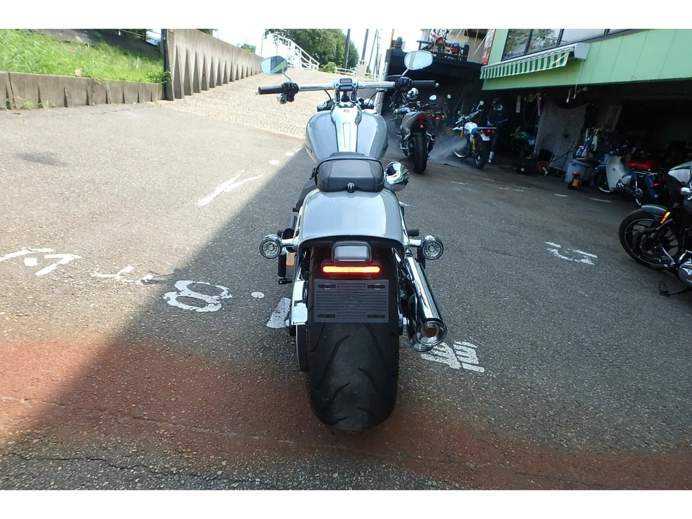 Harley-Davidson FXBR 2024, серый, фото 8