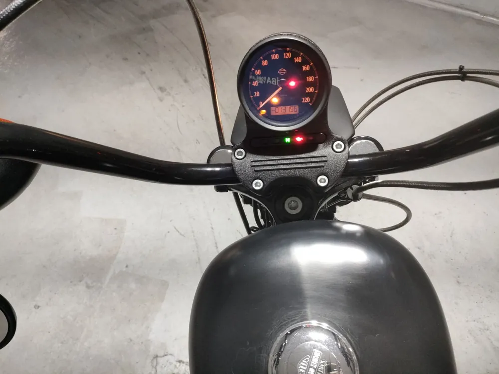 Harley-Davidson XL883N 2017, чёрный, фото 5