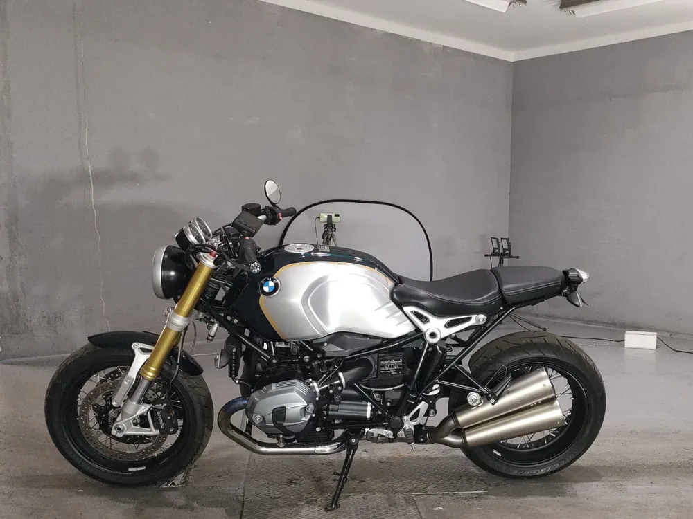 BMW R Nine T 2019, зелёный, фото 2