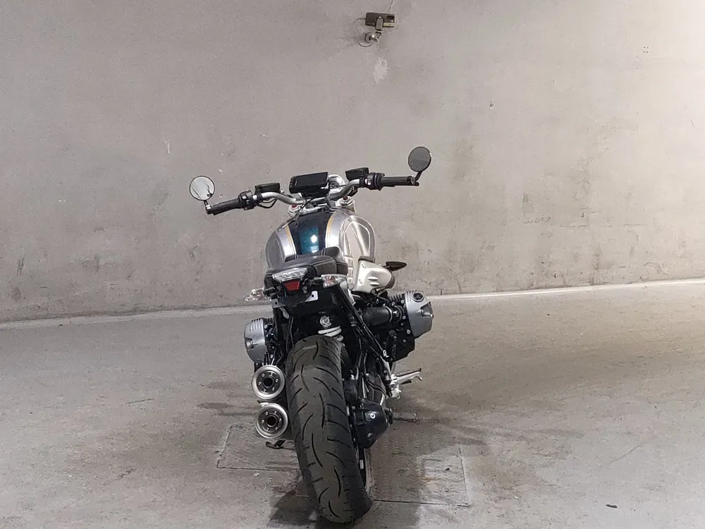 BMW R Nine T 2019, зелёный, фото 4