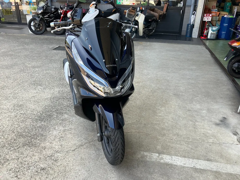 Honda PCX, navy blue, фото 2