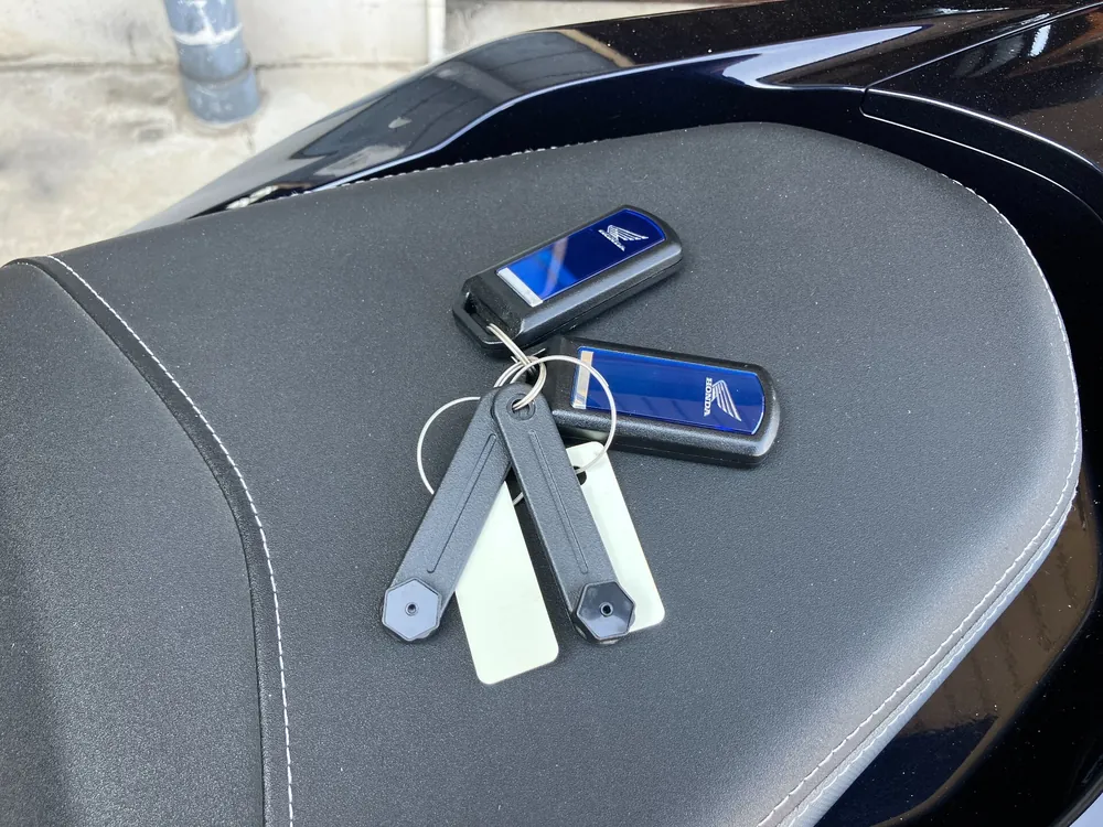 Honda PCX, navy blue, фото 5