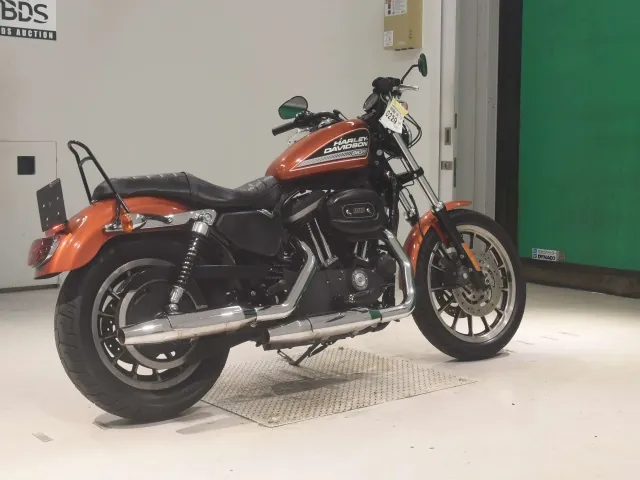 Harley-Davidson XL883R 2010, оранжевый, фото 5