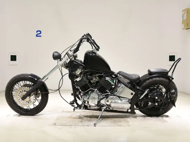 Yamaha Dragstar 1100 2002, чёрный, фото 2