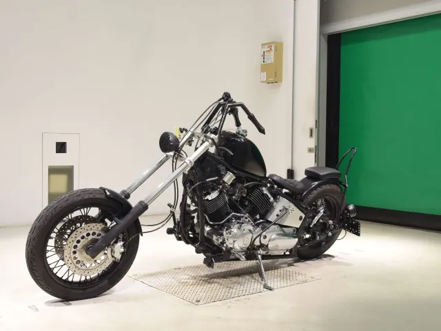 Yamaha Dragstar 1100 2002, чёрный, фото 4