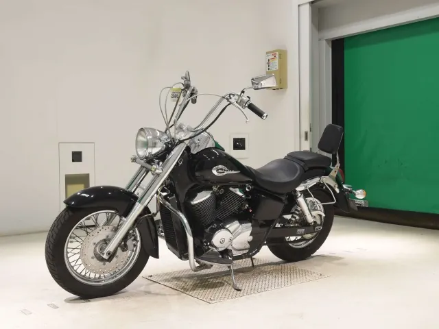 Honda Shadow 400 1997, чёрный, фото 4
