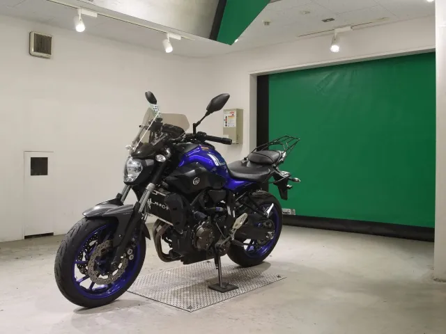 Yamaha Mt-07A 2018, синий, фото 4