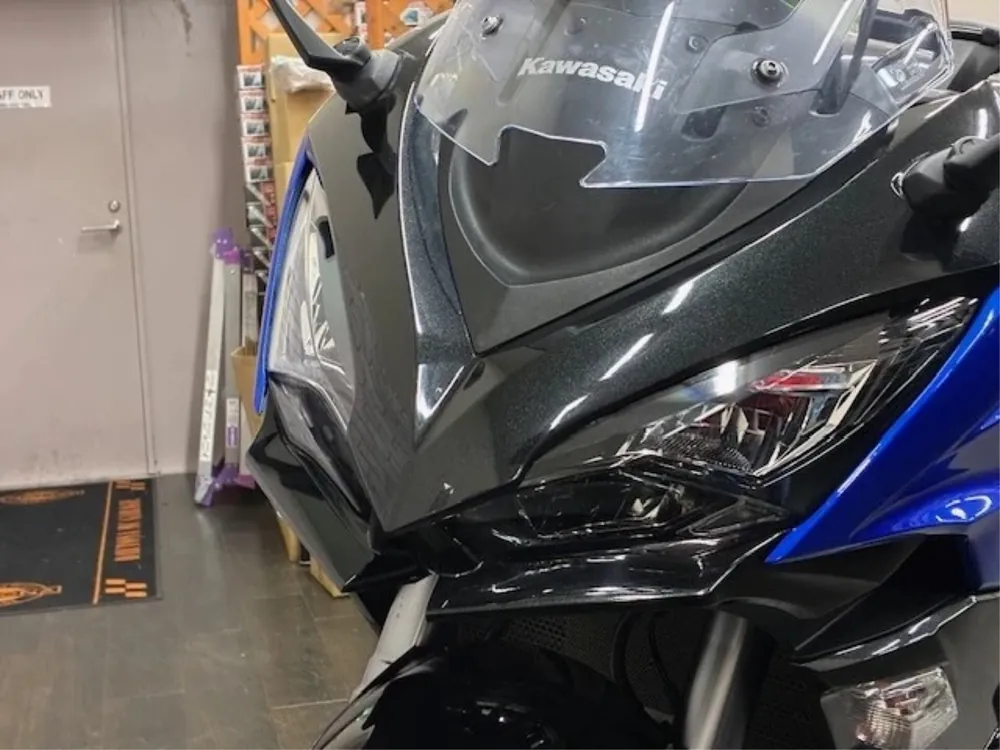 Kawasaki Ninja1000A 2017, чёрный, синий, фото 6