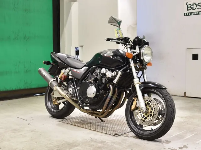 Honda CB400 Super Four 2001, чёрный, фото 3