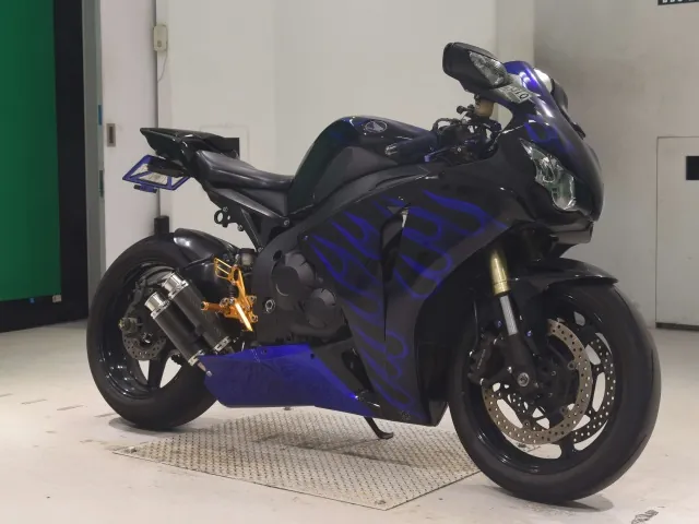 Honda CBR1000RR 2008, black | blue, фото 3