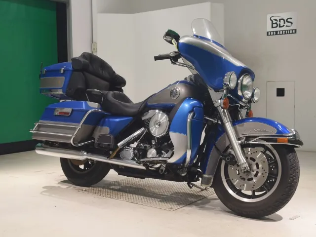 Harley-Davidson FLHTCU-I 1340 1997, blue | silver, фото 3