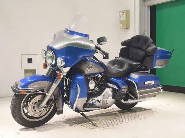 Harley-Davidson FLHTCU-I 1340 1997, blue | silver, фото 4