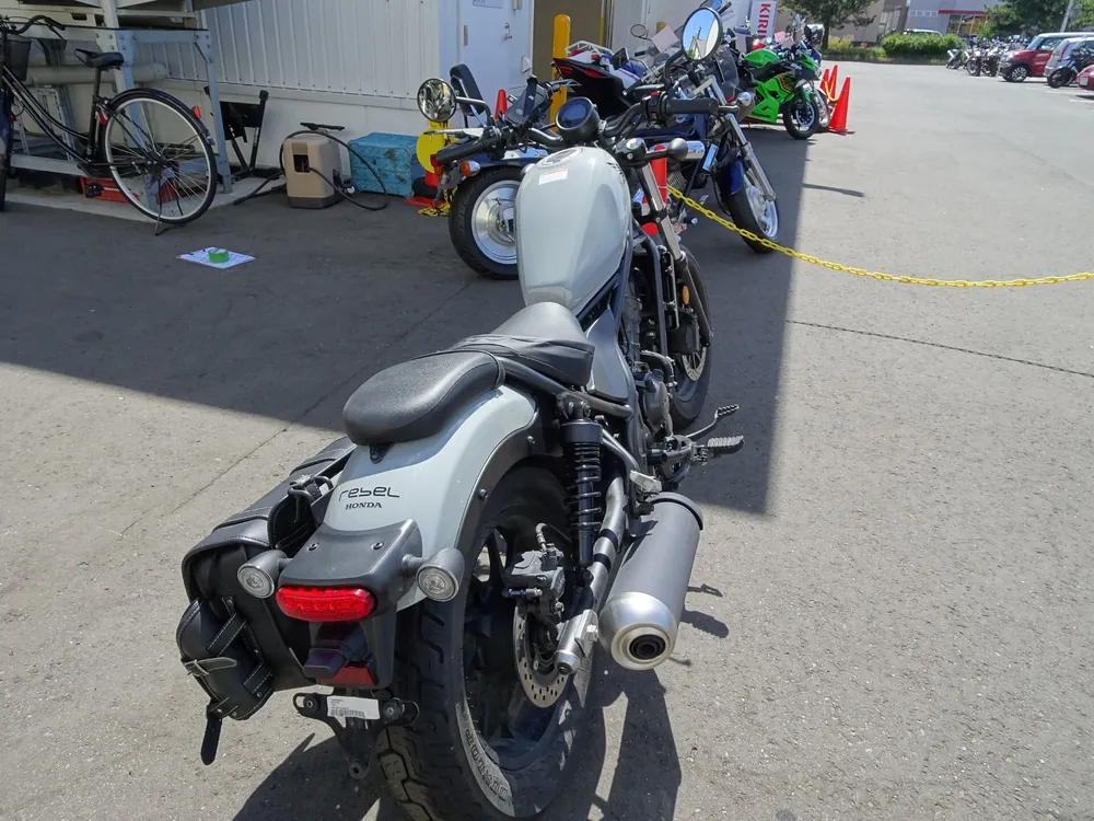 Honda Rebel 250, серый, фото 5