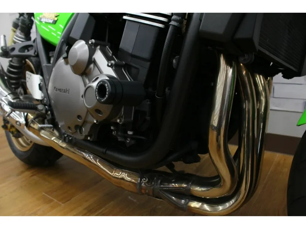 Kawasaki ZRX1200DAEG 2012, белый, lime, синий, фото 3