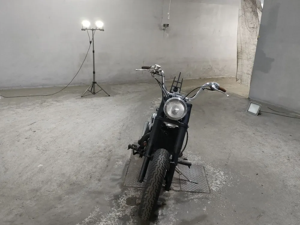 Kawasaki Vulcan 400 Classic 1998, чёрный, фото 3