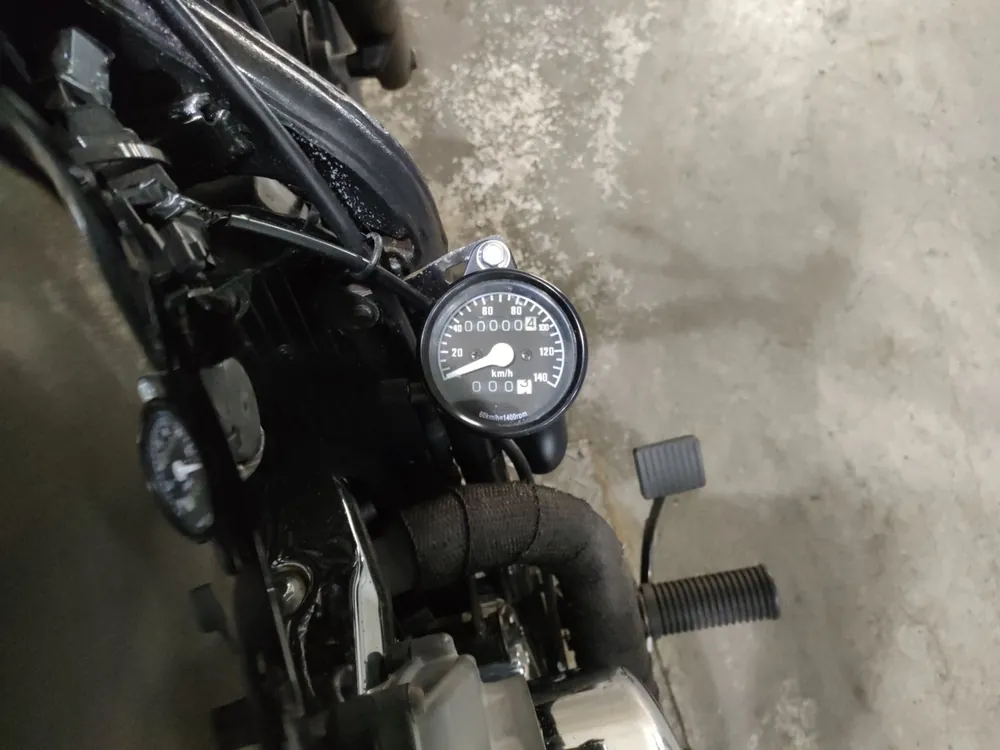 Kawasaki Vulcan 400 Classic 1998, чёрный, фото 5