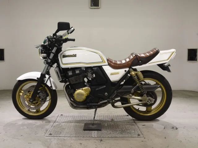 Kawasaki ZRX400-II 1995, белый, фото 2