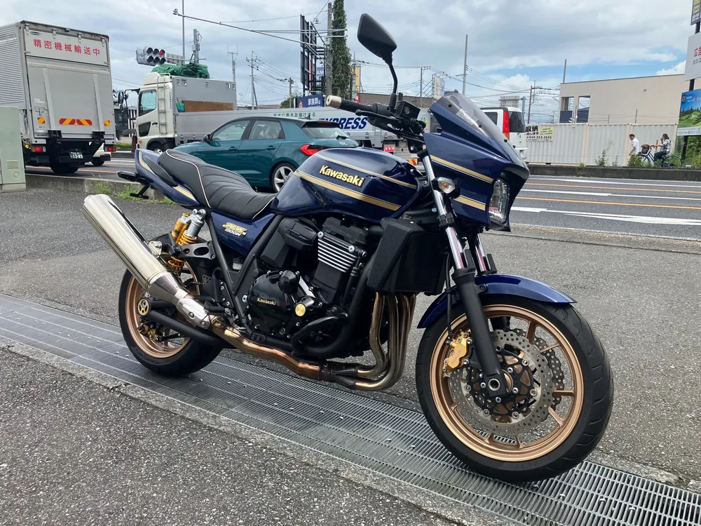Kawasaki ZRX1200DAEG 2016, navy blue, фото 2