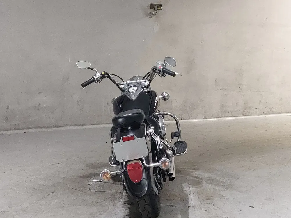 Yamaha Drag Star 400 Classic 2009, чёрный, фото 4