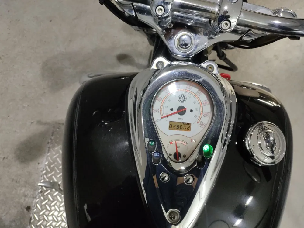 Yamaha Drag Star 400 Classic 2009, чёрный, фото 5