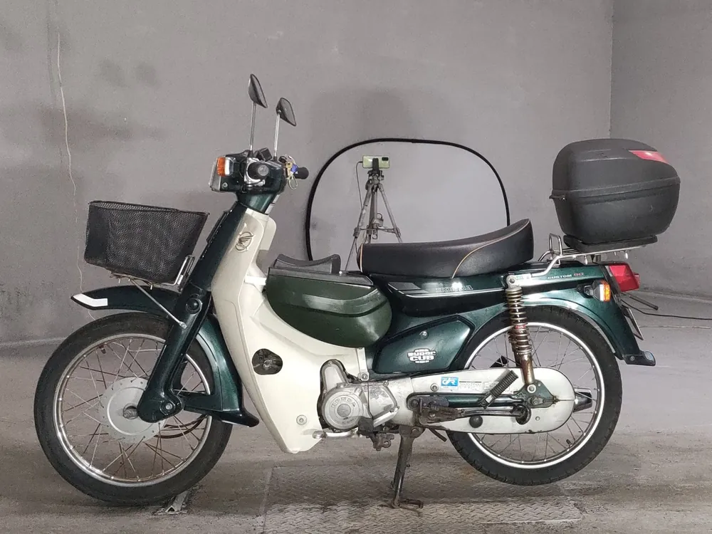 Honda Super Cub, зелёный, фото 2