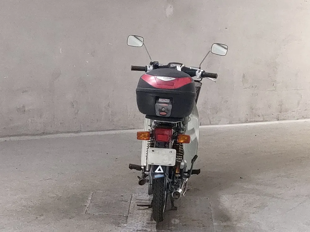 Honda Super Cub, зелёный, фото 4