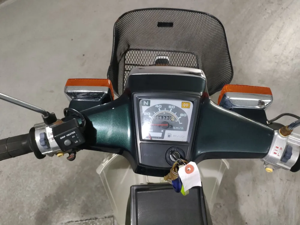 Honda Super Cub, зелёный, фото 5