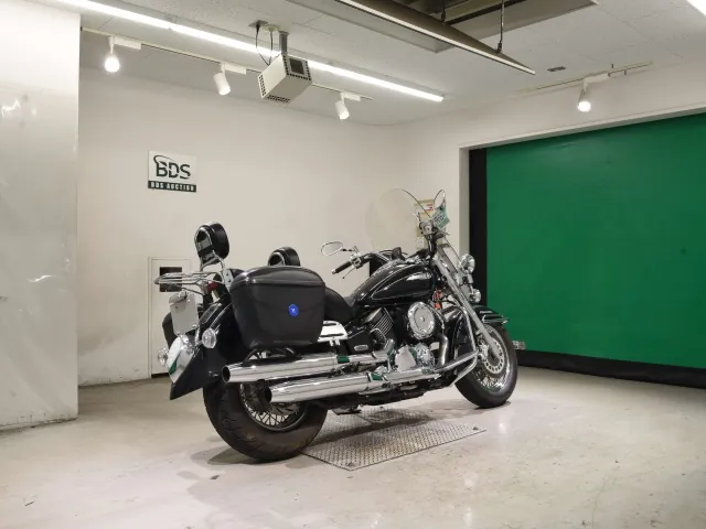 Yamaha Dragstar 1100 2007, чёрный, фото 5