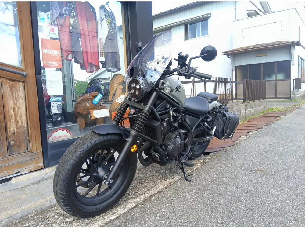 Honda Rebel 500 2024, серый, фото 6