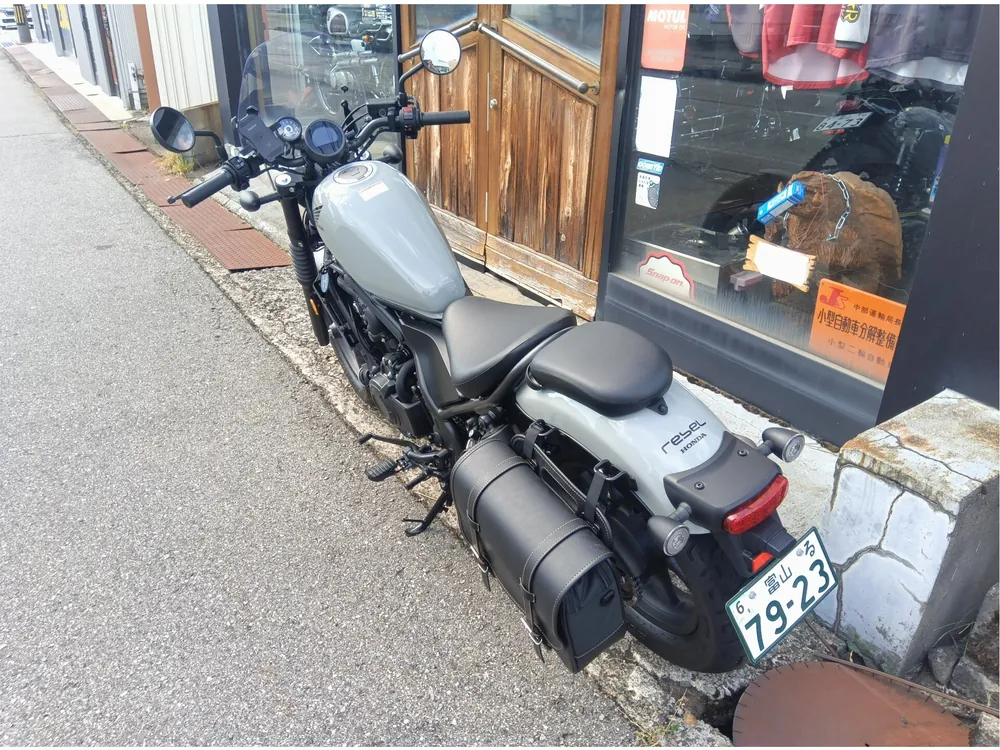 Honda Rebel 500 2024, серый, фото 7