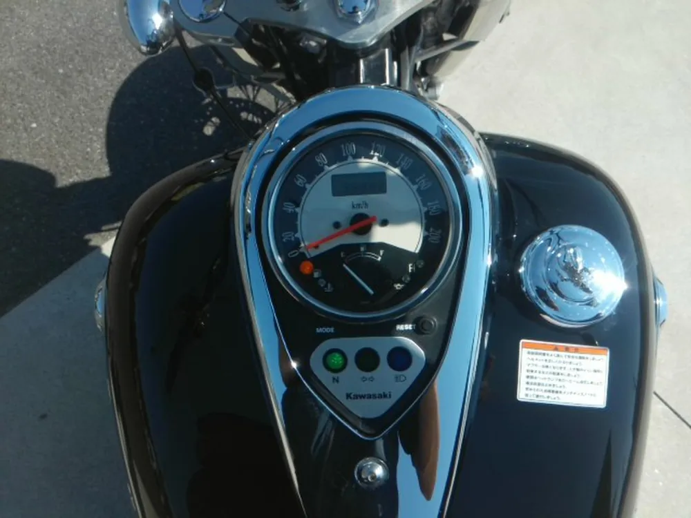 Kawasaki Vulcan 900 2007, чёрный, фото 3