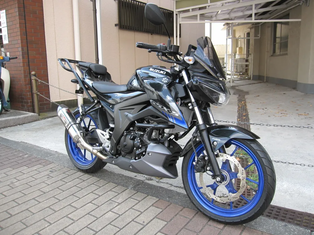 Suzuki GSX-R125 2020, black/gray, фото 3
