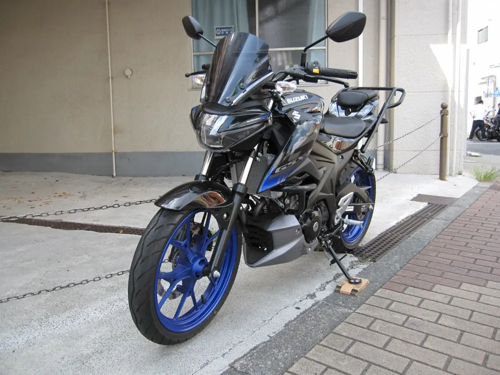 Suzuki GSX-R125 2020, black/gray, фото 5