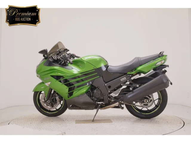 Kawasaki ZX-14RA 2016, зелёный, фото 2