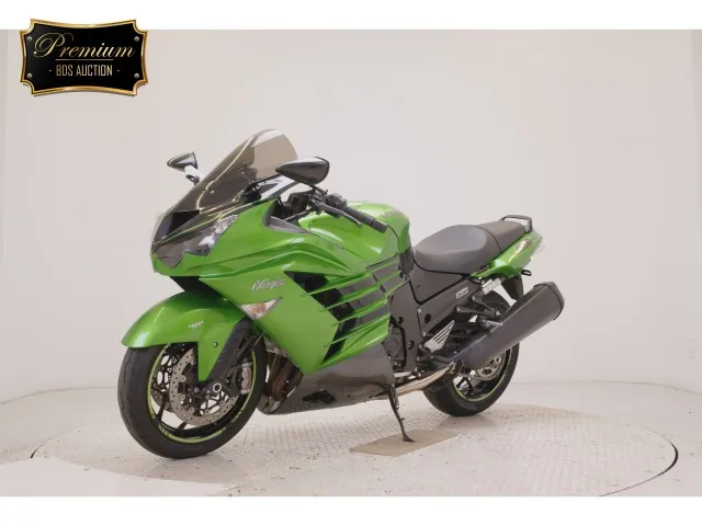 Kawasaki ZX-14RA 2016, зелёный, фото 4