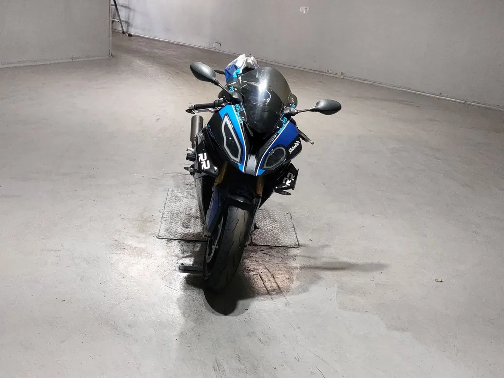 BMW S1000Rr 2016, black / blue, фото 3