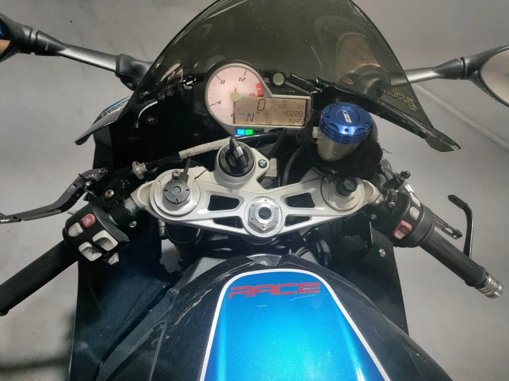 BMW S1000Rr 2016, black / blue, фото 5