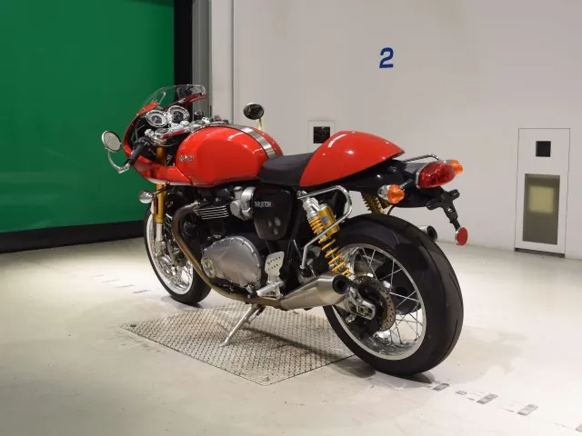 Triumph Thruxton 1200R 2019, red | black, фото 6