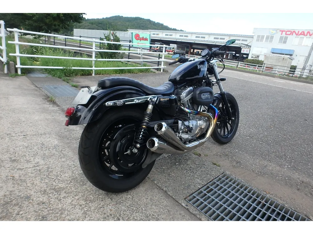 Harley-Davidson XLH883 2004, чёрный, фото 7