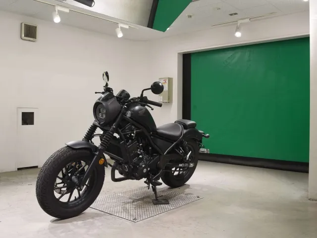 Honda Rebel 250, matt black, фото 4