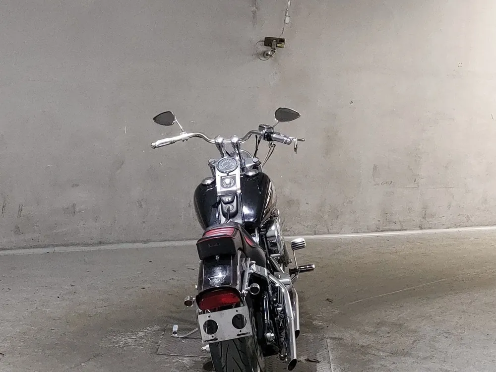 Harley-Davidson FXSTC 2009, чёрный, фото 4