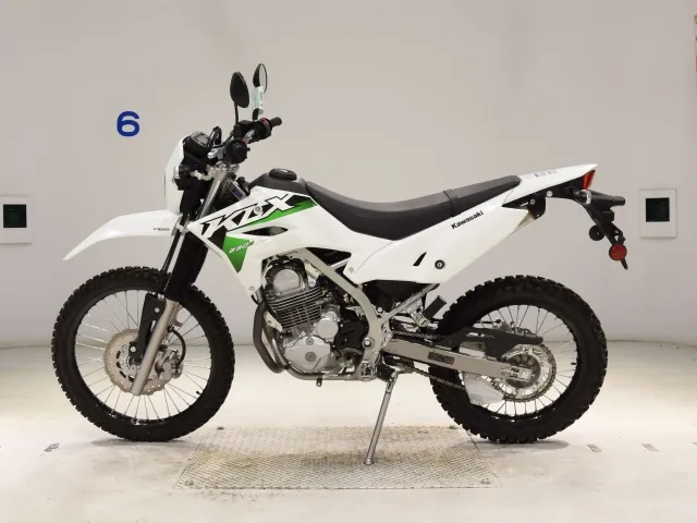 Kawasaki KLX230 Sherpa, белый, фото 2