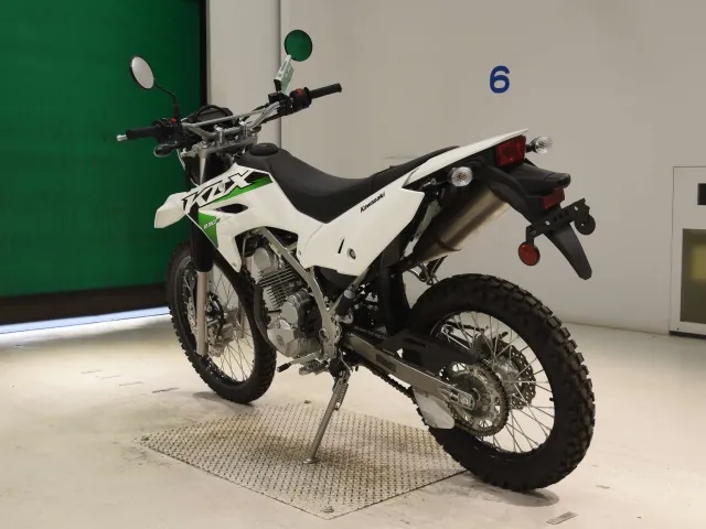 Kawasaki KLX230 Sherpa, белый, фото 6
