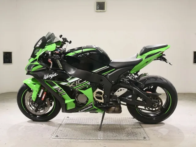 Kawasaki ZX-10R 2017, black | green, фото 2