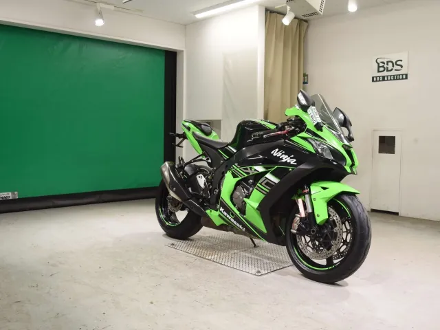 Kawasaki ZX-10R 2017, black | green, фото 3